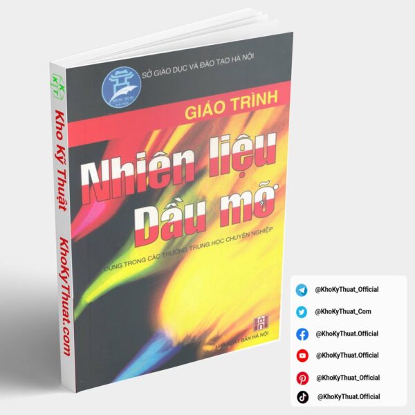 Giáo trình nhiên liệu dầu mỡ Trần Văn Triệu NXB Hà Nội